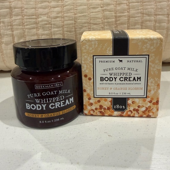 Beekman 1802 Other - Beekman 1802 Pure Goat Milk Whipped Body Cream - Honey & Orange Blossom